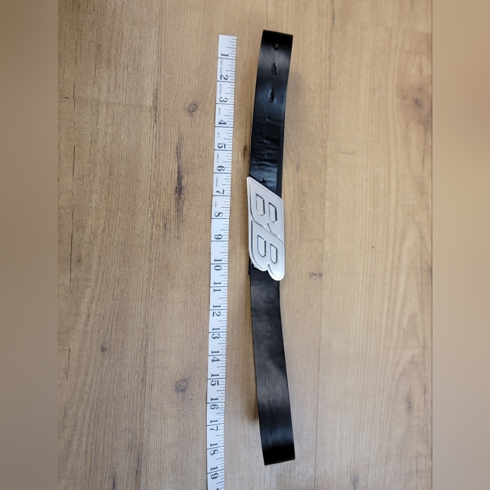 Balenciaga Moto Logo Belt - Picture 15 of 15